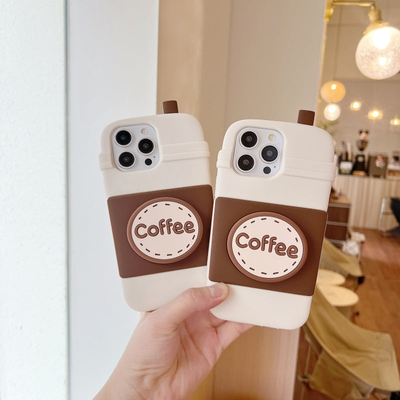 Coffee Cup iPhone Case with Stand