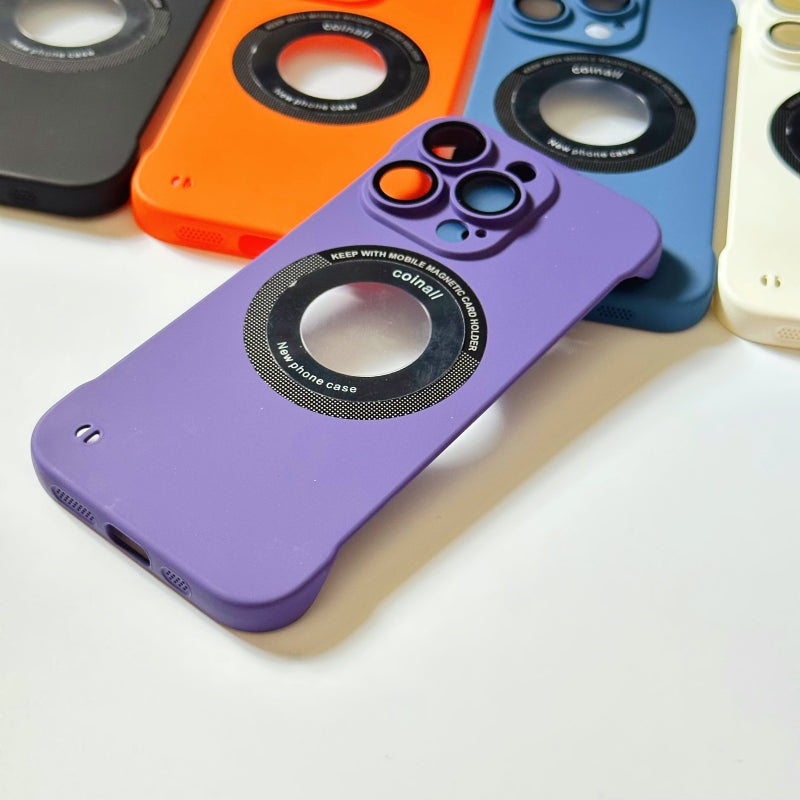 Black Semi-edge Magnetic iPhone Case
