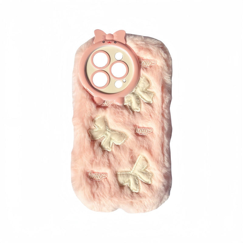 Furry Bow iPhone Case