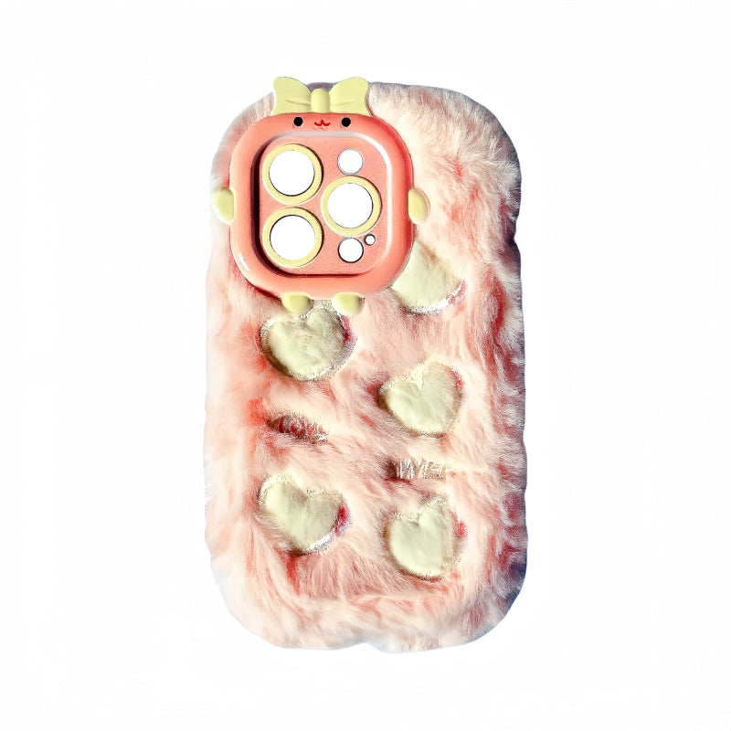 Furry Heart iPhone Case
