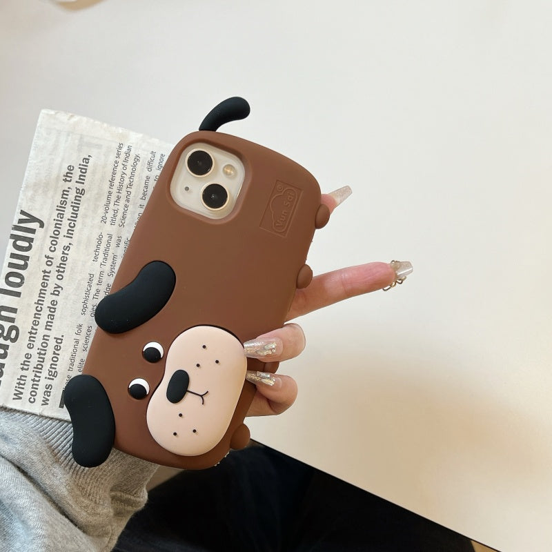 Free-Range Dog Stand iPhone Case