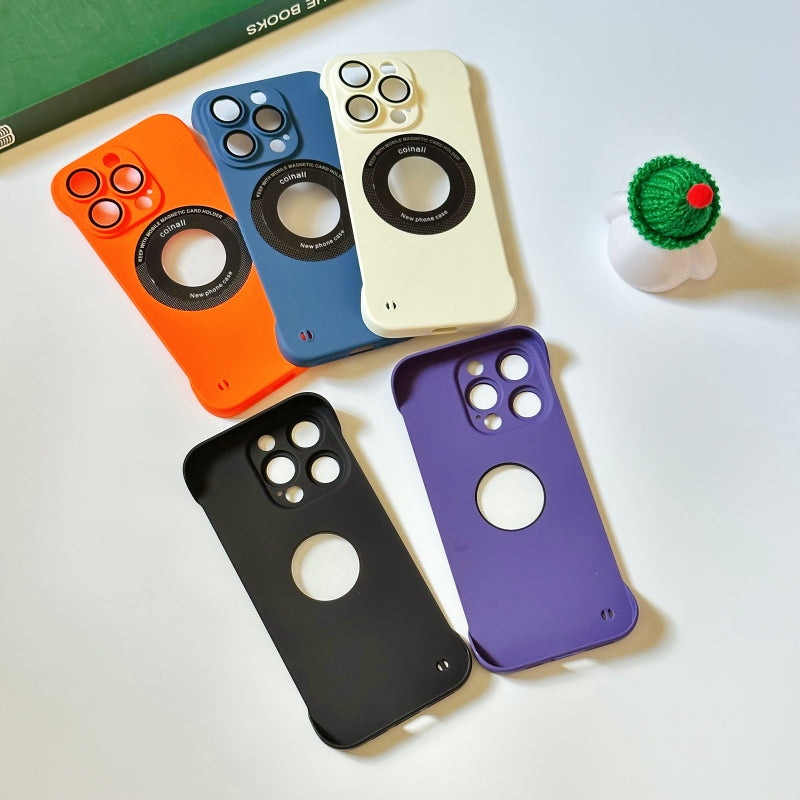 Black Semi-edge Magnetic iPhone Case