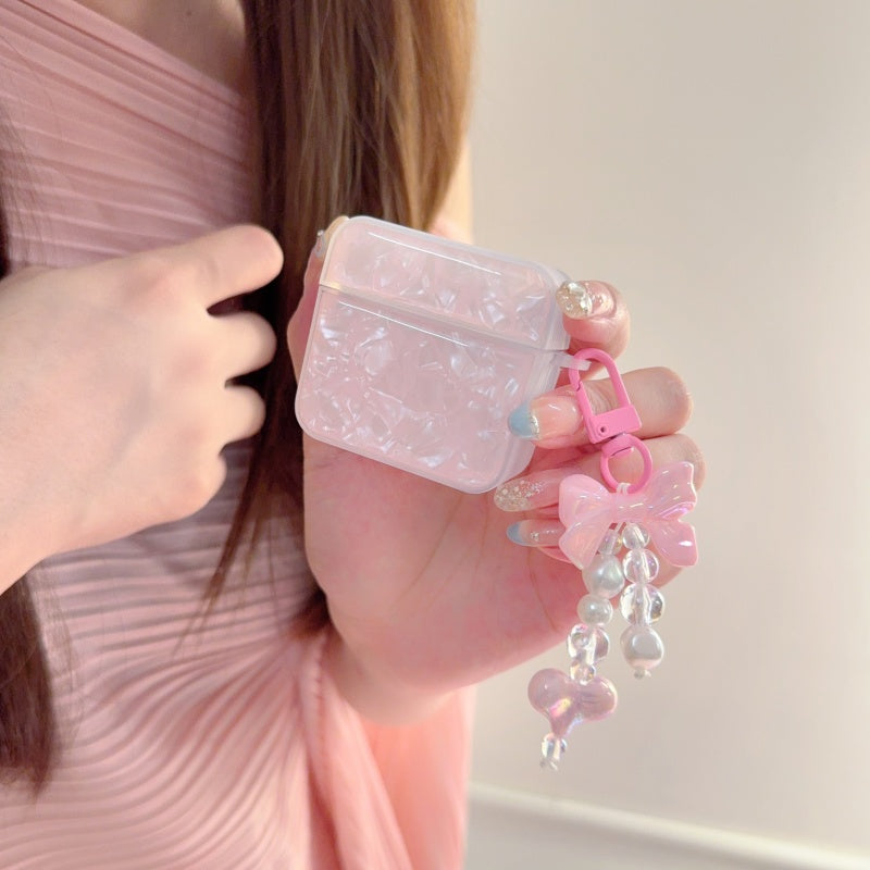 Shell Pattern AirPods Case with Strap