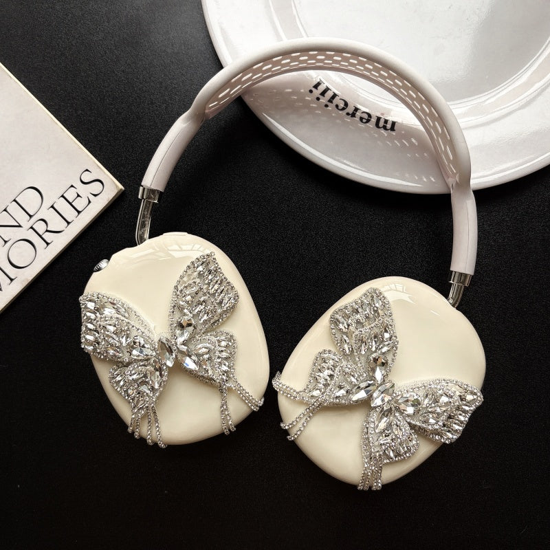 Sparkling Butterfly Fringe AirPods Max Case