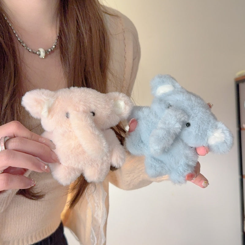 Adorable Plush Baby Elephant AirPods Case