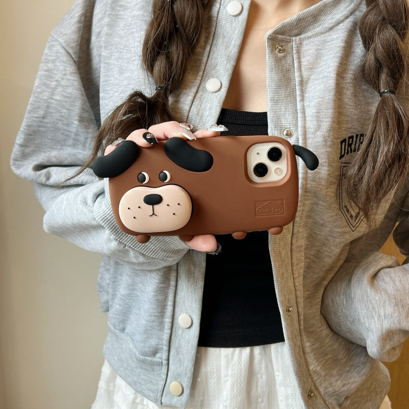Free-Range Dog Stand iPhone Case