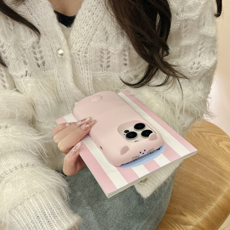 Pancake Lazy Bunny iPhone Case