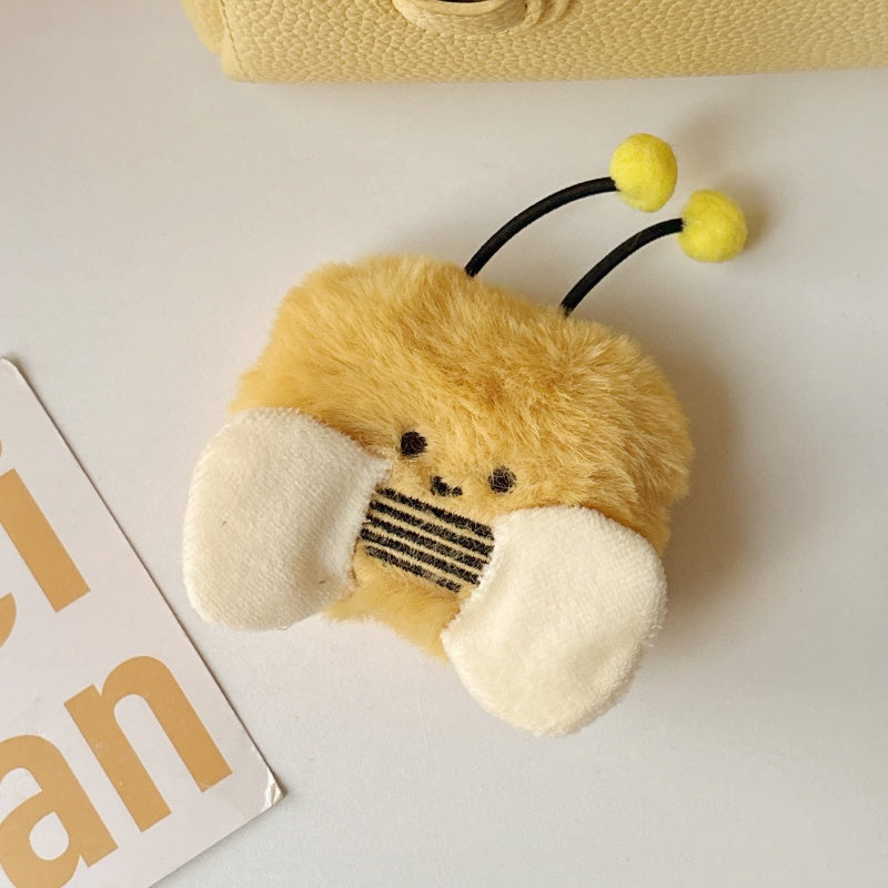Adorable Bee Fuzzy AirPods Case