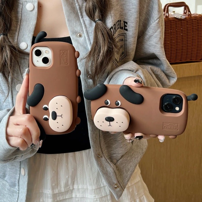 Free-Range Dog Stand iPhone Case