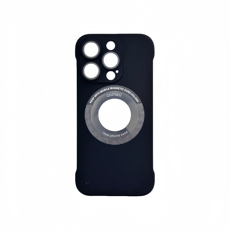 Black Semi-edge Magnetic iPhone Case