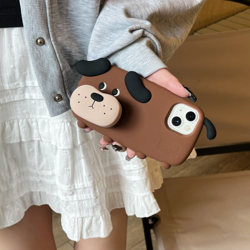 Free-Range Dog Stand iPhone Case