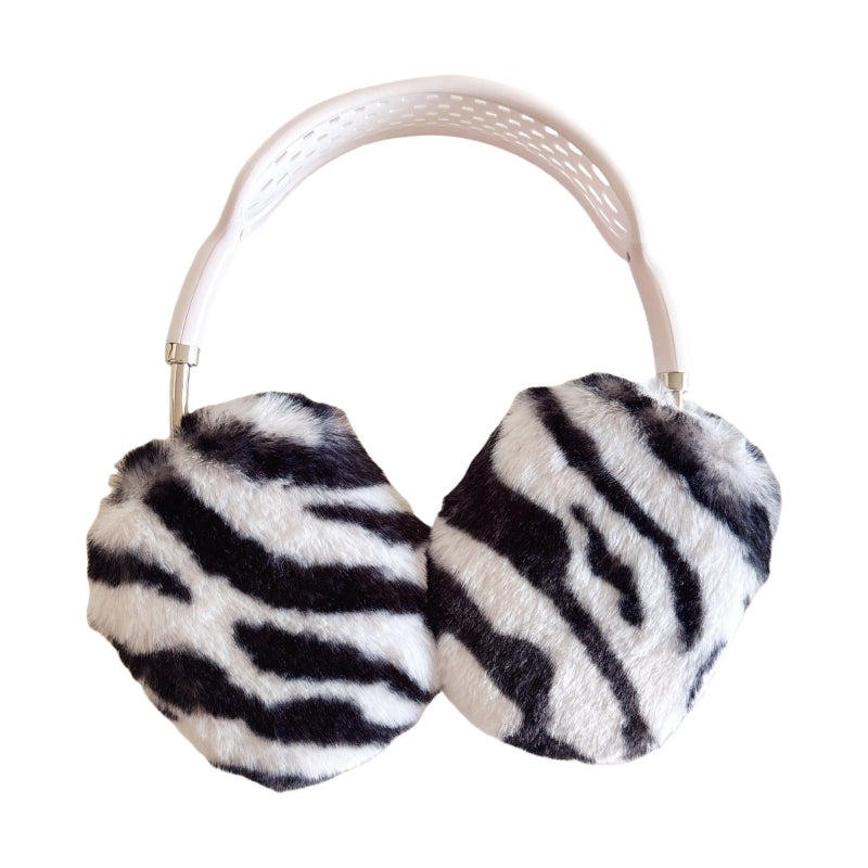 Zebra Print Plush AirPods Max Case