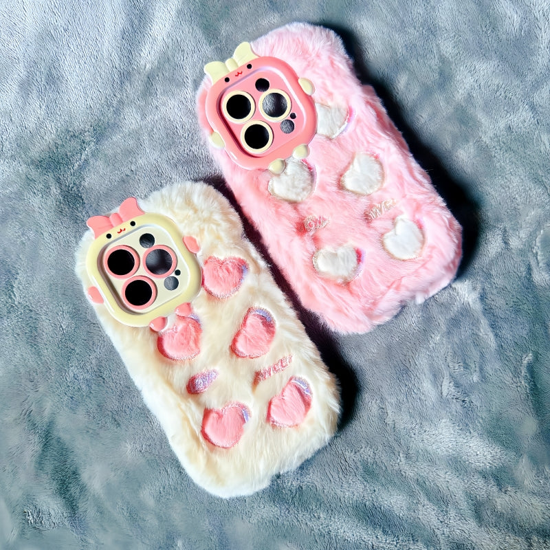 Furry Heart iPhone Case