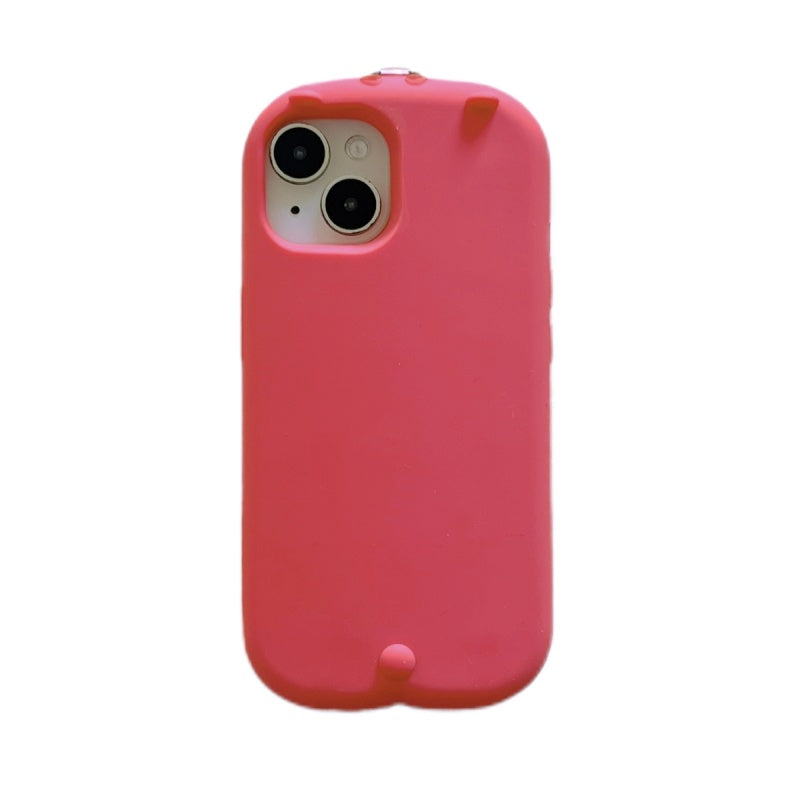 Pancake Lazy Strawberry Bear iPhone Case