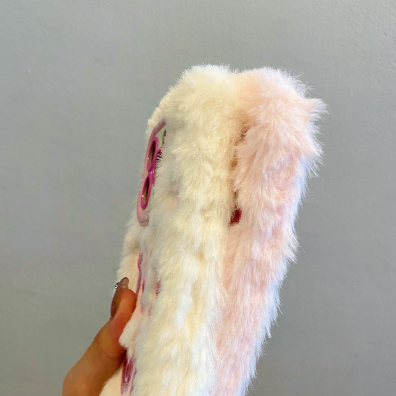 White It’s Ok Plush iPhone Case
