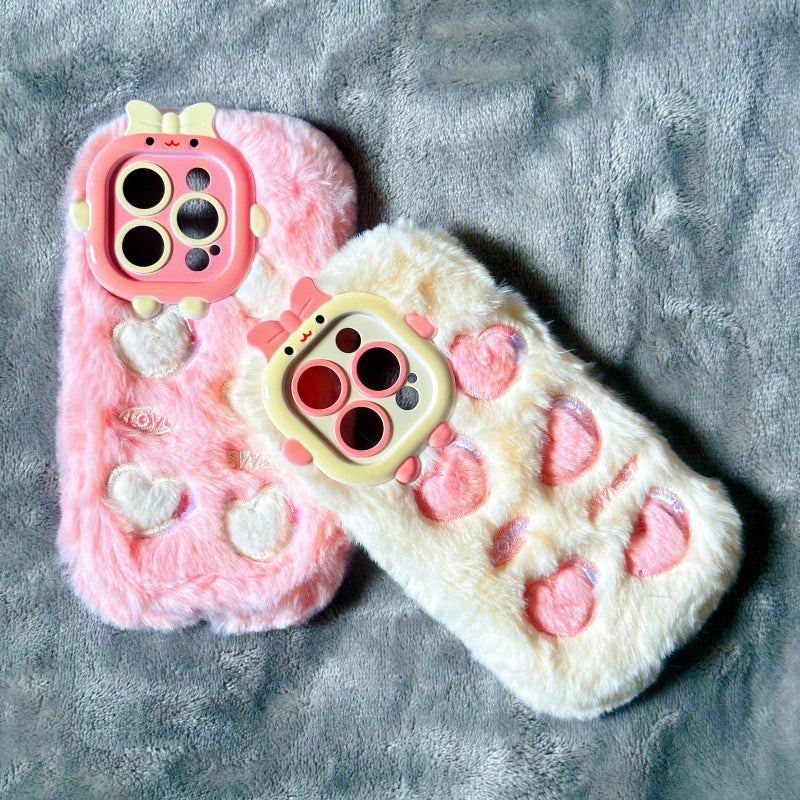 Furry Heart iPhone Case