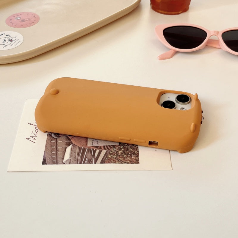 Pancake Lazy Bear iPhone Case