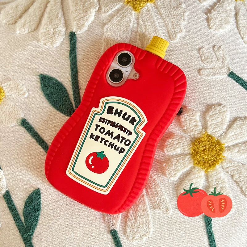 Ketchup Bottle iPhone Case