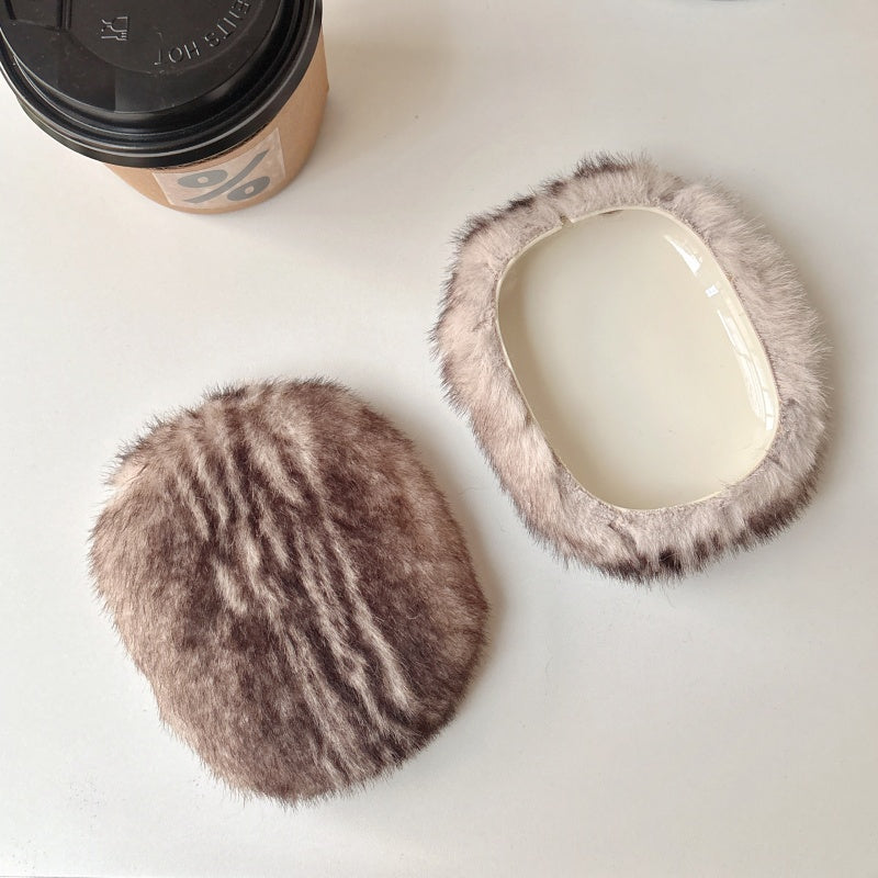 Luxury Faux Cat Fur AirPods Max Case