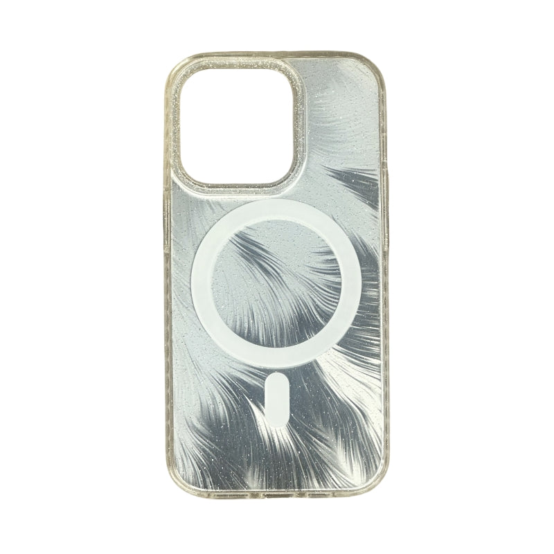Silver Reflective Magnetic iPhone Case