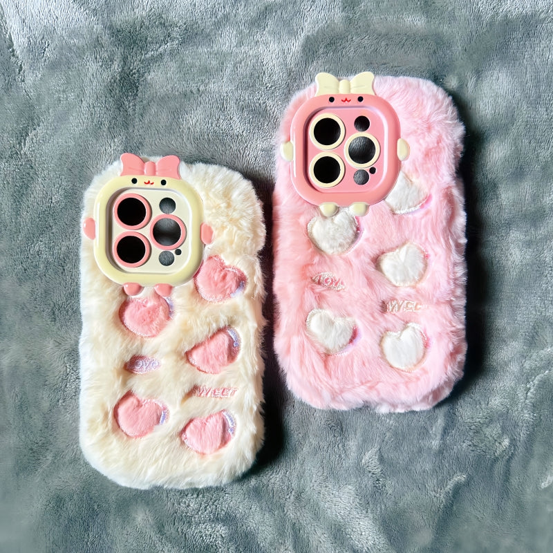 Furry Heart iPhone Case