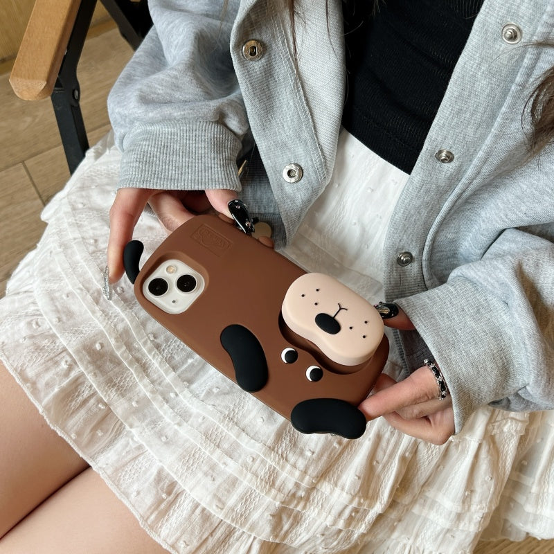 Free-Range Dog Stand iPhone Case
