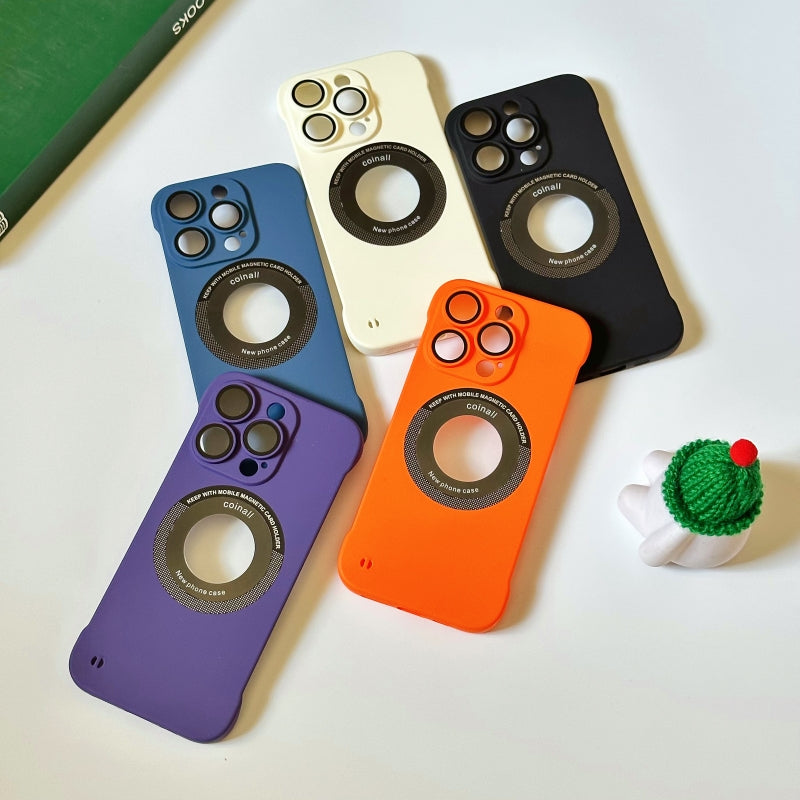 Black Semi-edge Magnetic iPhone Case