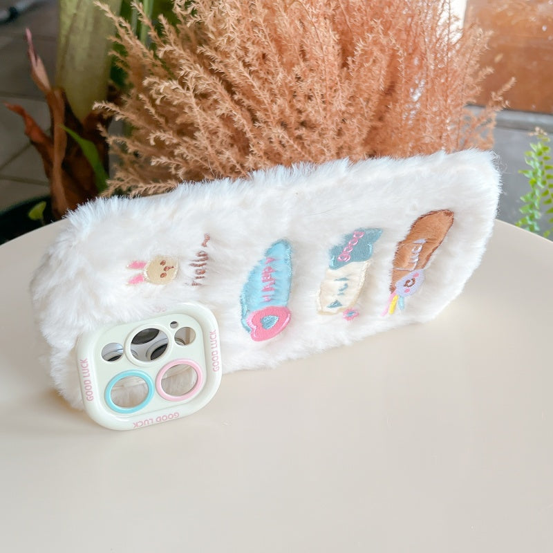 Joy & Fortune Lucky Fuzzy Pink iPhone Case