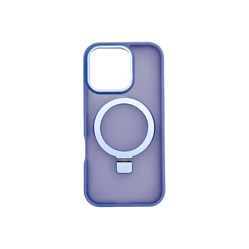 Blue Magnetic iPhone Case With Stand
