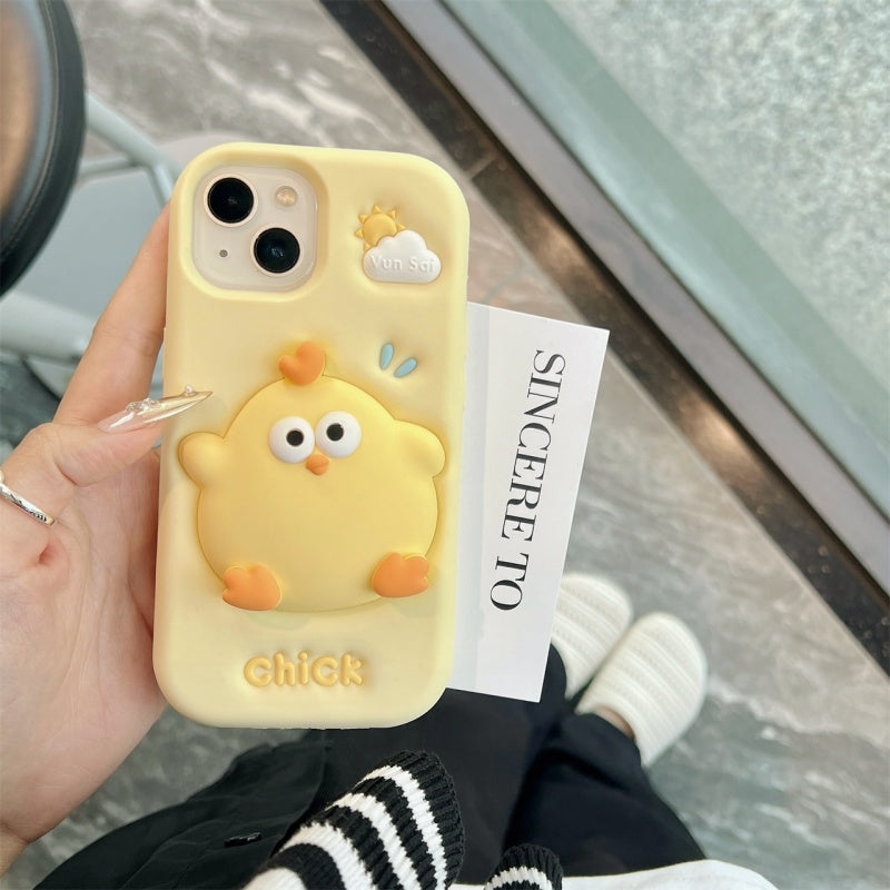 Yellow Press & Pop Chick iPhone Case