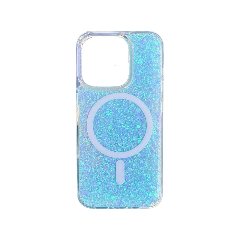 Blue Shiny Magnetic iPhone Case