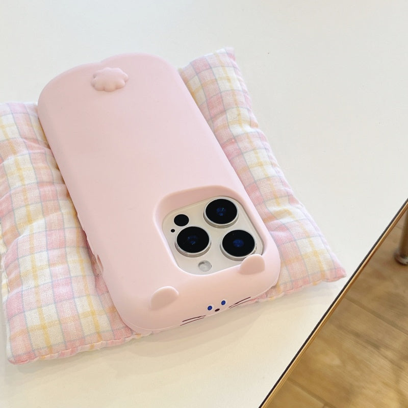 Pancake Lazy Bunny iPhone Case