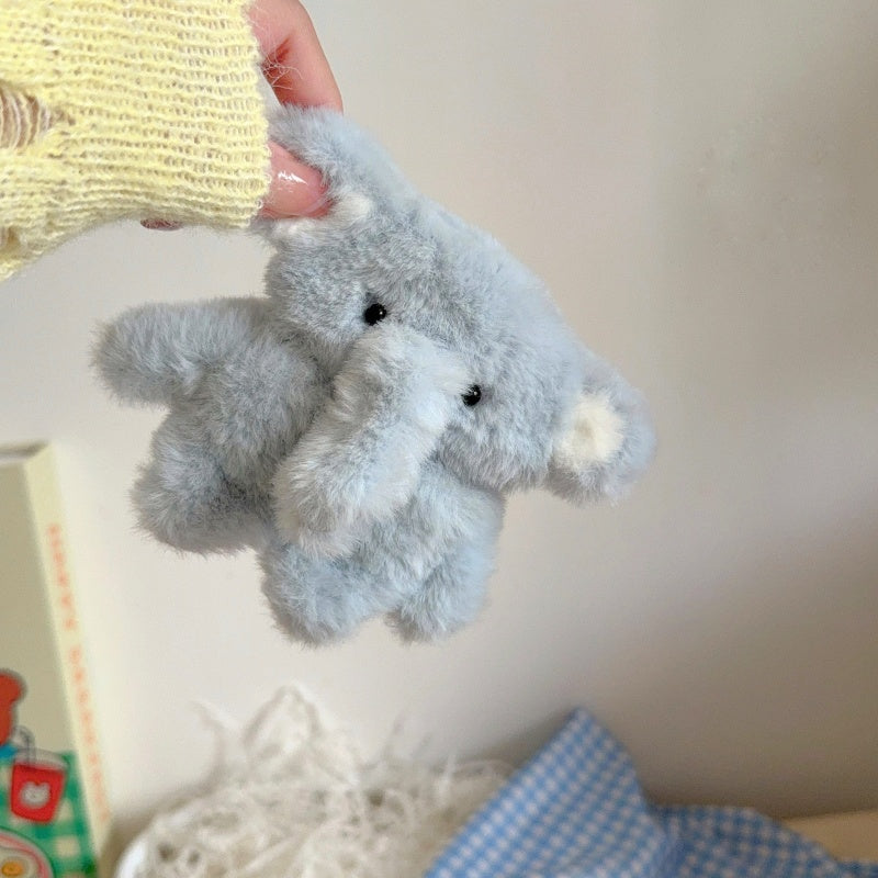 Adorable Plush Baby Elephant AirPods Case