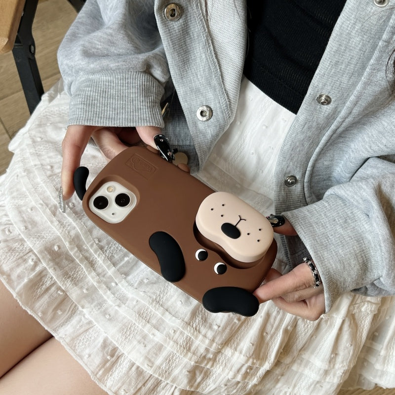 Free-Range Dog Stand iPhone Case