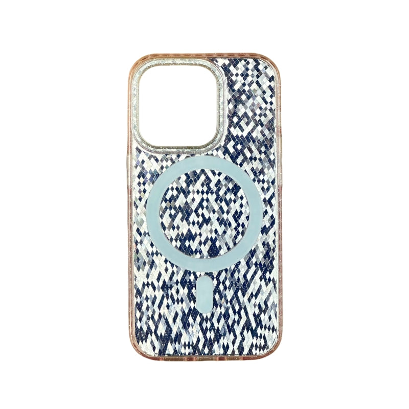 Light Pink Reflective Magnetic iPhone Case