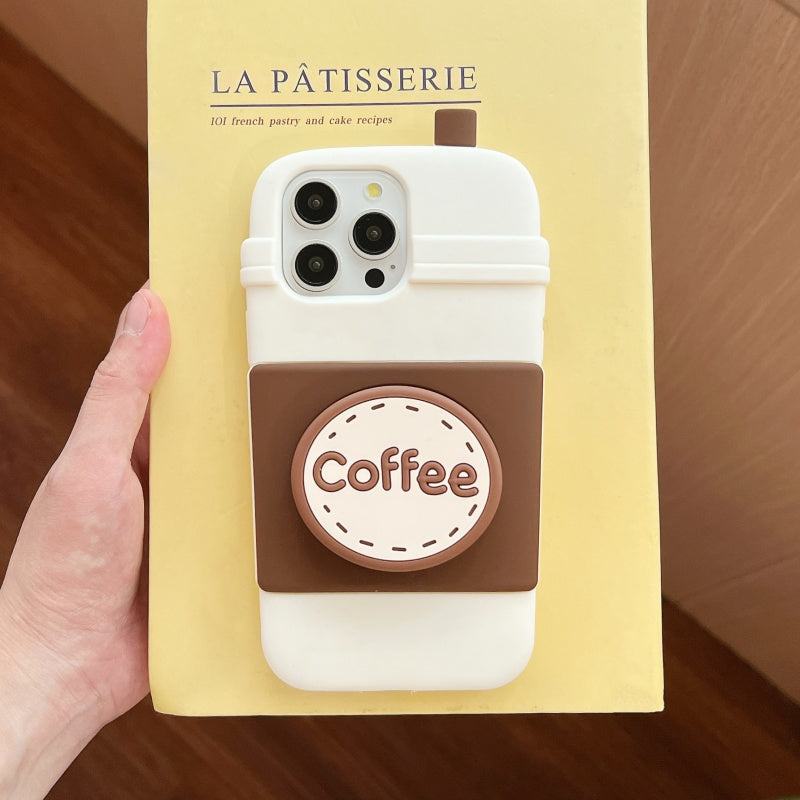 Coffee Cup iPhone Case with Stand