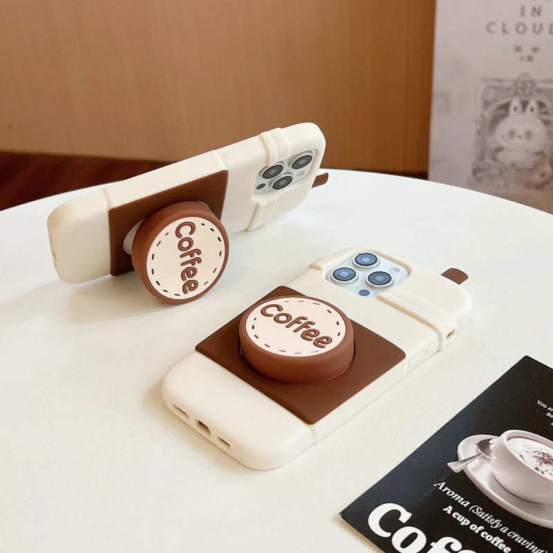 Coffee Cup iPhone Case with Stand