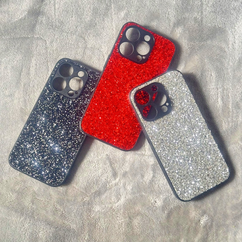 Shiny Silver iPhone Case