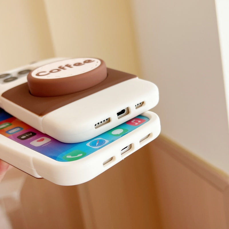 Coffee Cup iPhone Case with Stand