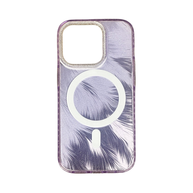 Purple Reflective Magnetic iPhone Case