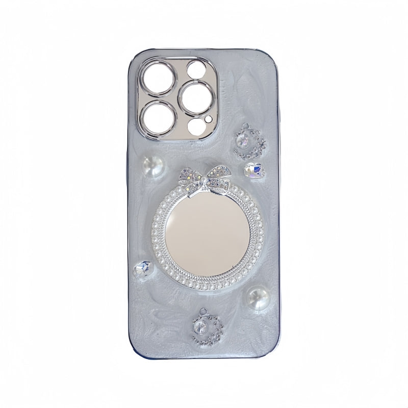 Bow Mirror Glittering iPhone Case