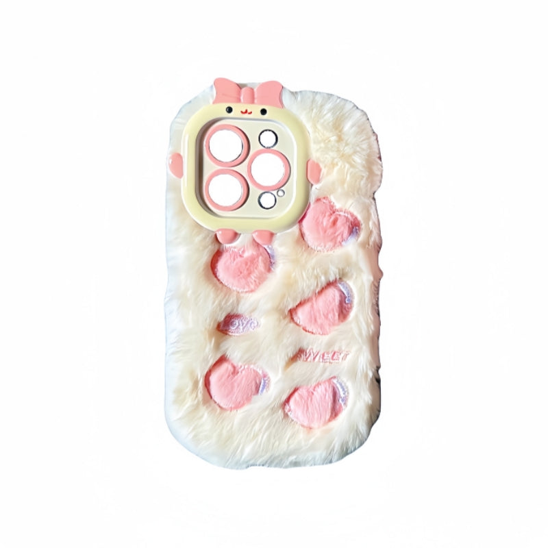 Furry Heart iPhone Case