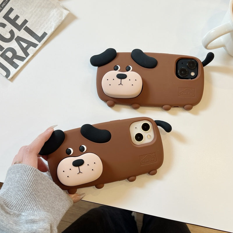 Free-Range Dog Stand iPhone Case