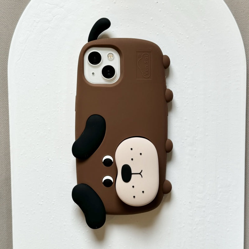 Free-Range Dog Stand iPhone Case