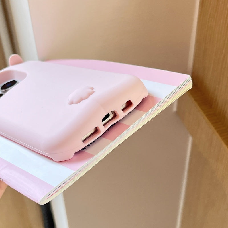 Pancake Lazy Bunny iPhone Case