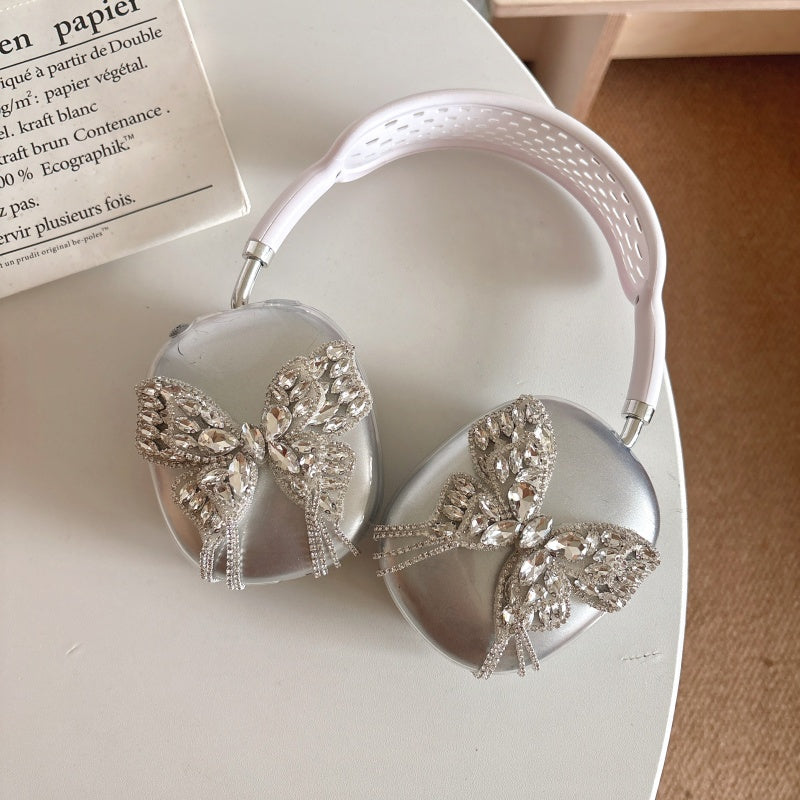 Sparkling Butterfly Fringe AirPods Max Case