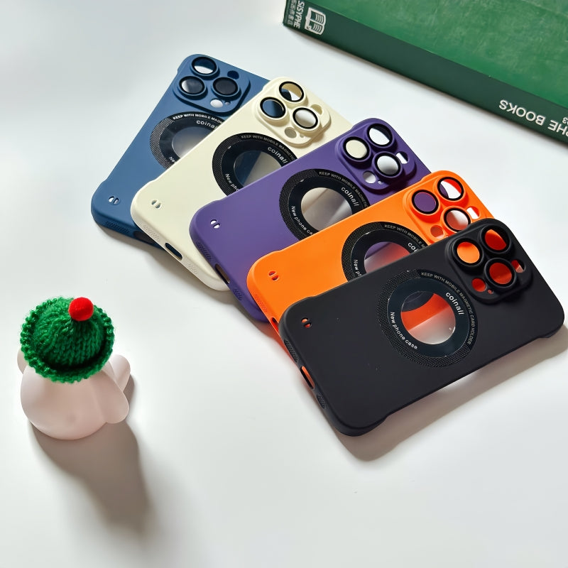Black Semi-edge Magnetic iPhone Case
