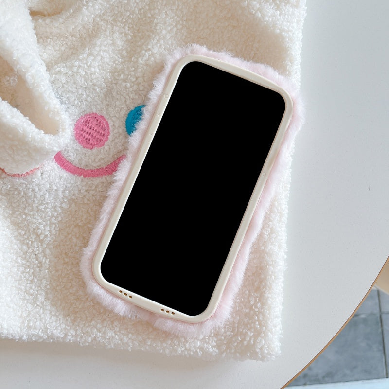Joy & Fortune Lucky Fuzzy Pink iPhone Case