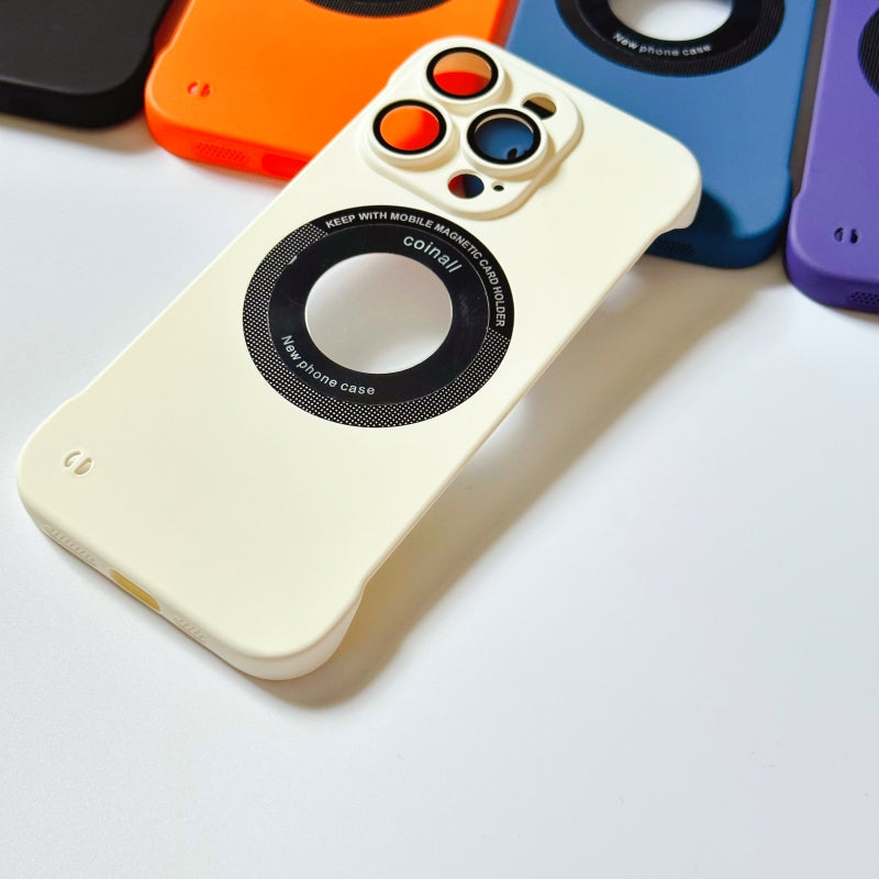 Black Semi-edge Magnetic iPhone Case