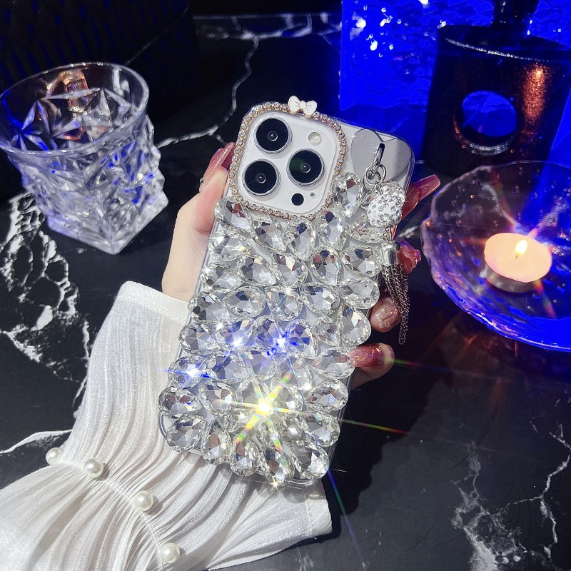 Dazzle & Swing!Rhinestones Fringe iPhone Case #BlingItOn